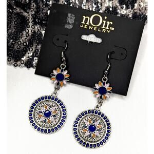 Flower Petal Boho Dangle Earrings by nOir